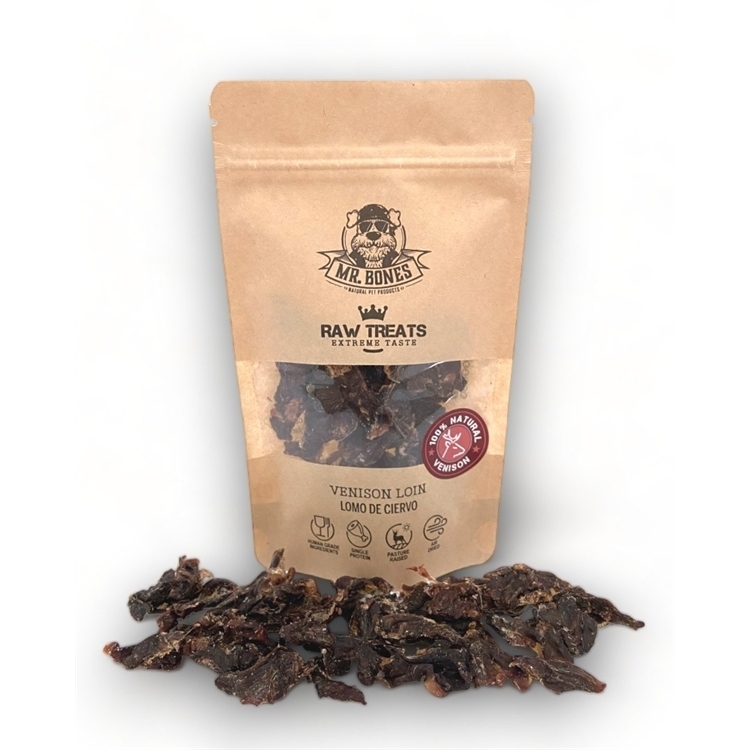 Mr. Bones Raw Treats Loin Venison