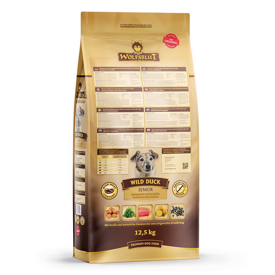 Wolfsblut Wild Duck Puppy 2kg | Trockenfutter Für Welpen Mit Ente & Kartoffeln