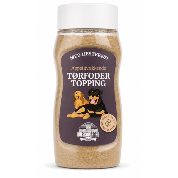 Avlskovgaard tørfoder topping, hest, 300ml