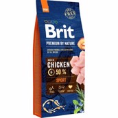 Brit Premium By Nature Chicken Sport, 15 kg