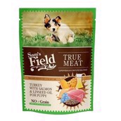 Sams Field True Meat Puppy Turkey & Salmon pouch, 260g