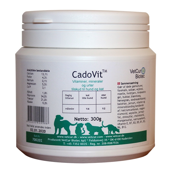 CadoVit barf tilskud, 300g