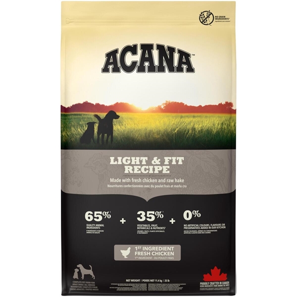 Acana Light And Fit Recipe, 11.4 kg