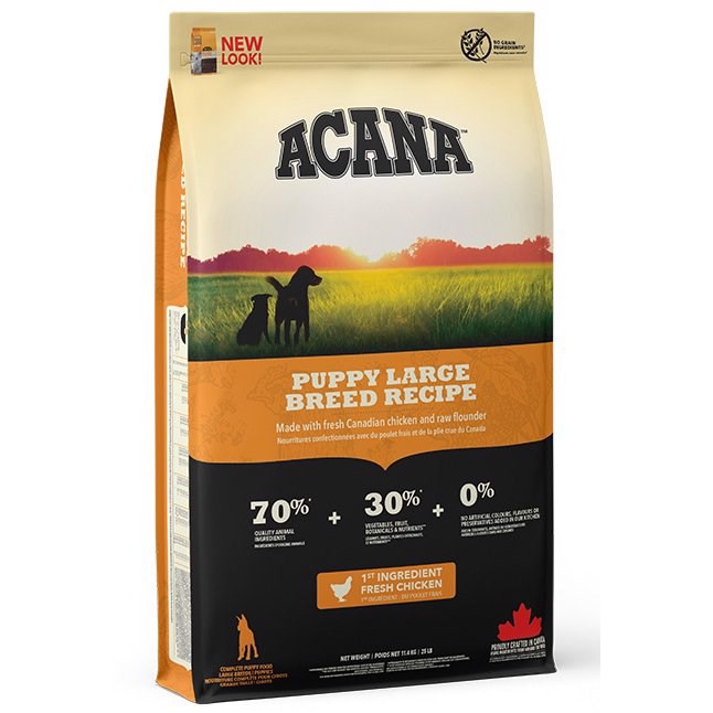 Acana Puppy Large Breed Heritage, 11.4 kg