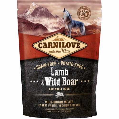 Carnilove Adult Lamb & Wild Boar, 1.5 kg