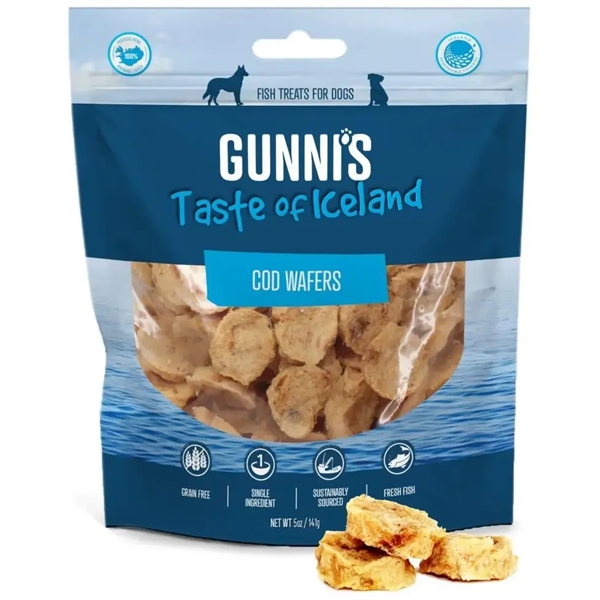 Gunnis Vafler Torsk, 71g