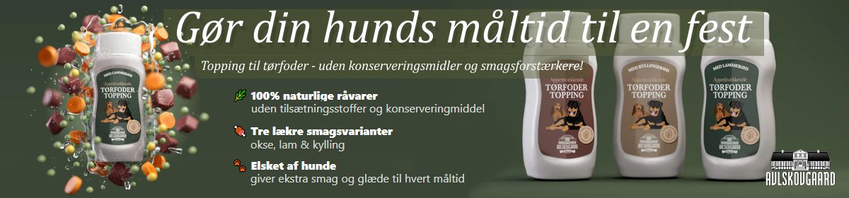 topping til hundefoder