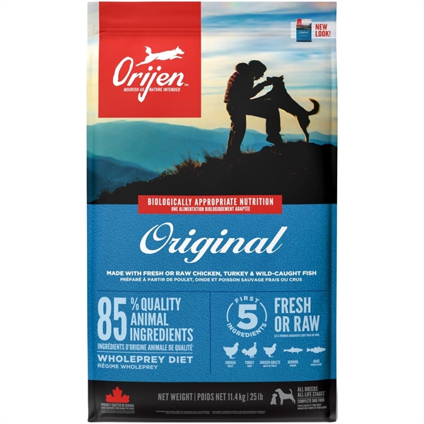 Orijen Adult hundefoder, 11.4 kg
