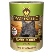WolfsBlut Dark Forest dåsemad, 395g