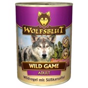 Wolfsblut Wild Game dåsemad, 395g